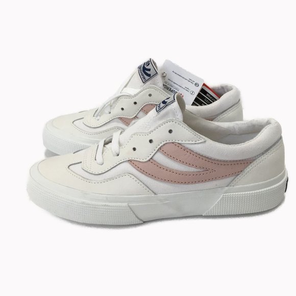 Superga Revolley Sport Sneaker White/Pink - Picture 8 of 13
